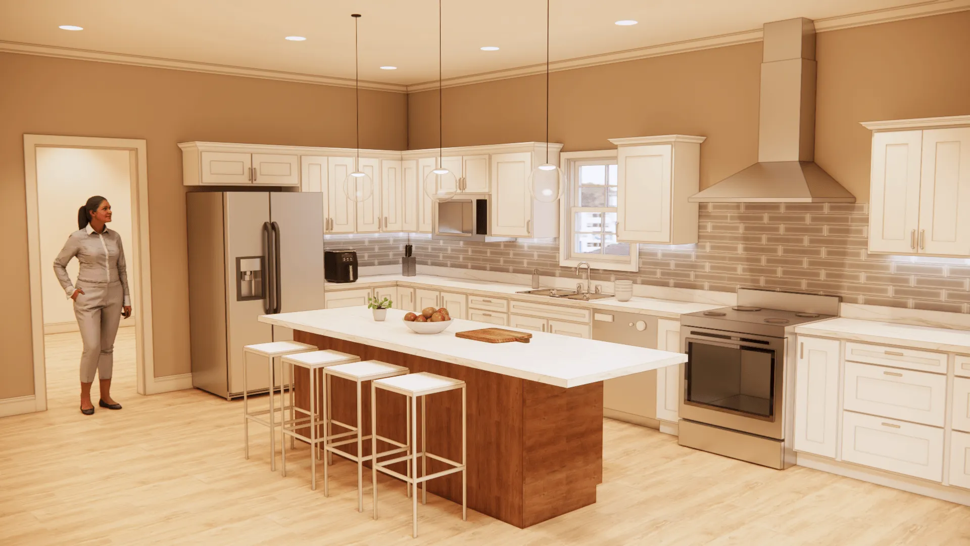 Kitchen Transitional Example 1